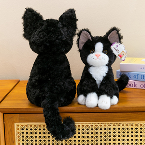 Peluche de <span class=keywords><strong>Gato</strong></span> Realista Kawaii, Juguete de Peluche Suave de Algodón PP, Muñeco de Animal para Venta al por Mayor y Menor, Decoración del Hogar y Regalo de Cumpleaños para Amantes de los Gatos y Niños - Product Image 3