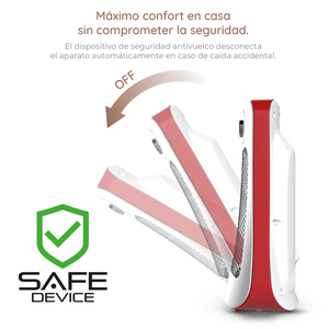 Calentador Portátil de Cuarzo Grunkel 800W con 2 Niveles de Potencia, Calentador Eléctrico de Espacios Pequeños - Product Image 2