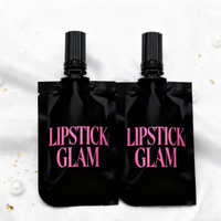 Sachets d'emballage cosmétique personnalisés, petits sachets de 10 ml et 20 ml avec bec verseur et brosse pour gloss à lèvres