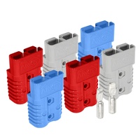 Conector de Alimentación de Desconexión Rápida de 175A y 2 Polos, Carcasa de PC, Contacto de Cobre para Conector de Batería, Repuestos para Importadores