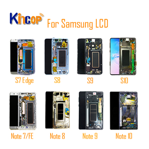 Tốt Nhất Bán Đối Với <span class=keywords><strong>Samsung</strong></span> S7 Cạnh S8 S9 S10 Lưu Ý 8 9 10 LCD Màn Hình Cảm Ứng Digitizer Lắp Ráp Điện Thoại Di Động Với 1 Năm Bảo Hành - Product Image 2