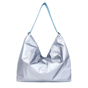 Bolso Tote Casual a la Moda - Gran Capacidad, Material Ligero de Tyvek, Diseño con Bloques de Color, Bolso de Mano Ecológico para Mujer - Product Image 3