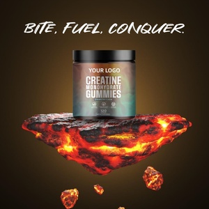 Nhãn Hiệu Riêng Thể Thao Bổ Sung Tăng Protein Caffeine 5000Mg Hcl Monohydrate Creatine Gummies Cho Người Lớn Tăng Trưởng Cơ Bắp - Product Image 2