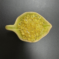Résine de polyamide de forme demi-cercle jaune S10 pour encre d'impression à l'alcool et vernis de surimpression