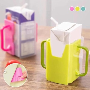 Anti-Squeeze Cup Holder, Adjustable Milk Cup Holder Juice Box Holder, Portable <b>Drink</b> Holder For Home, Car, Or Traveling - Product Image 2