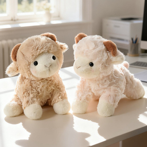 Juguete de Peluche de <span class=keywords><strong>Cordero</strong></span> Súper Suave, Simulación Realista de <span class=keywords><strong>Cordero</strong></span>, Peluche de <span class=keywords><strong>Cordero</strong></span> Realista y Suave - Product Image 3