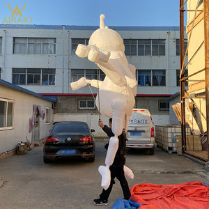 El Paraíso realizar caminar inflable robot aire marioneta para eventos de fiesta - Product Image 2