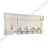 Coque de protection en plastique blanc pour imprimante d'électrocardiogramme TC10, référence 453564414721, pièces de rechange pour assemblage