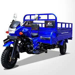 Water Delivery Cargo Motorcycle 150cc 3 Wheel Cargo Motorcycle Shaft Drive 150cc Cargo Tricycle