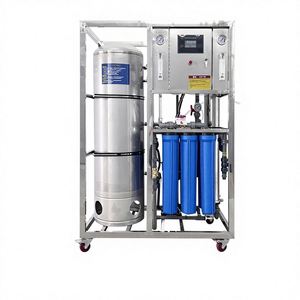 Équipement de filtration d'eau par osmose inverse commercial et industriel 250-500 LPH, système de purification d'eau potable pure - Product Image 1