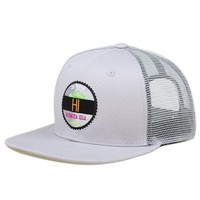 Casquette de camionneur à broderie feuilletée 3d en cours d'exécution OEM