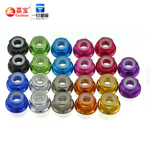 Tuerca decorativa de aluminio, M3, M4, M5, M6, M8, de nailon, tuerca de inserción hexagonal, tuerca de bloqueo automático, accesorios para reproductor - Product Image 3