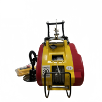 Treuil électrique portable à câble métallique de 300 kg/500 kg, 30 m, mini-treuil de levage, 220 V/110 V, pour la maison, l'atelier et l'entrepôt