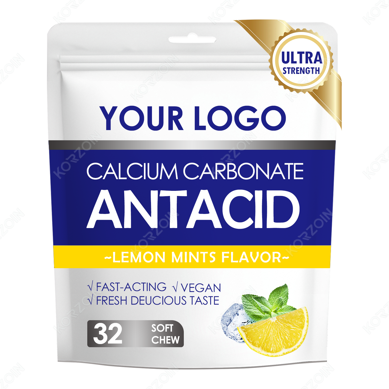 06# OEM MASTICABILE ANTACIDO AL LIMONE E MENTA