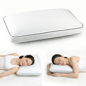 Oreiller en mousse à mémoire <span class=keywords><strong>de</strong></span> forme rectangulaire en forme <span class=keywords><strong>de</strong></span> pain avec soutien cervical <span class=keywords><strong>pour</strong></span> un sommeil confortable – OEM/ODM complet - Product Image 2