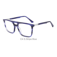 Monturas Ópticas de Diseño Italiano, Gafas de Acetato, Monturas para Gafas