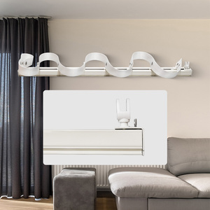 Sistema Moderno per Tende a Onda, Aste per Tende a Onda e Accessori, Nastro per Pieghe a Onda, Binario Manuale - Product Image 4