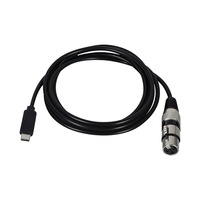 Câble audio mobile Type-C vers XLR femelle, câble de carte son Type-C vers XLR, câble audio, câble de mixage