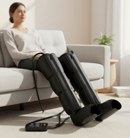 Botte de massage à compression d'air électrique portable à pression séquentielle pour améliorer la circulation sanguine et soulager
