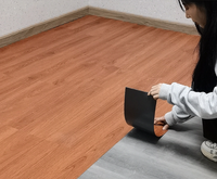Suelo de Vinilo de Lujo con Aspecto de Madera, Resistente al Agua, LVT/SPC, Loseta de Vinilo de Goma, Precio de Loseta de PVC, Suelo SPC