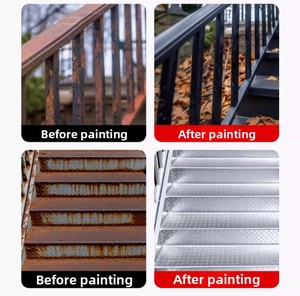 Pintura Antióxido Industrial Metálica, Convertidor Preventivo de Óxido, Imprimación Antióxido para <span class=keywords><strong>Metal</strong></span> <span class=keywords><strong>Oxidado</strong></span>, Paredes, Estructuras de Acero, Muebles - Product Image 2