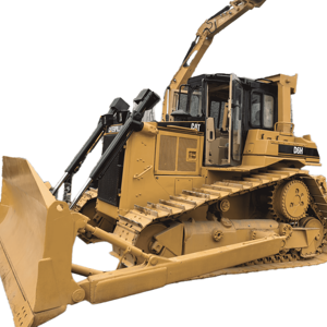 Bulldozer Caterpillar D6R D6H Usado con Cabrestante, Buena Calidad, en Venta. Bulldozer Cat D6R LGP Enfocado en el Componente Central del Motor. - Product Image 1