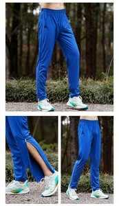 Running Pants Tear Away <strong>Light</strong> Weight Sports <strong>Trousers</strong> Stylish Polyester Quick Dry Custom logo Pants Full Side Opening Pants - Product Image 5