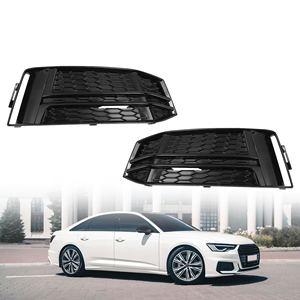 Cubierta de Plástico para Faros Antiniebla Delanteros, Nueva, de Alta Calidad, Fácil Instalación, Estilo Deportivo para Audi A4 B9 2017-2019 Sline - Product Image 2