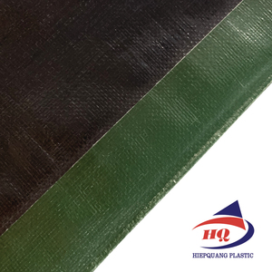 Matériau d'auvent en polyéthylène tissé de bâche PE rouge foncé/argent de haute qualité étanche pour l'agriculture garçons/filles compte de fil - Product Image 4