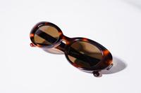 Lunettes de soleil Mazzucchelli œil de chat en écaille de tortue, monture en acétate, ovale épais, havana, lunettes de soleil en écaille de tortue Mazzucchelli