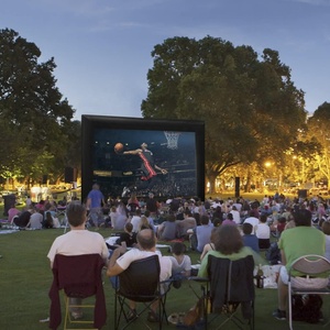 Giá rẻ PVC <span class=keywords><strong>Inflatable</strong></span> màn hình chiếu cho các sự kiện ngoài trời và các bên cho cắm trại và rạp chiếu phim sử dụng - Product Image 2