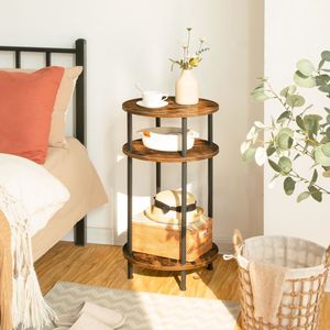 Bán buôn Vòng nightstands, hoopro thương hiệu Vòng tròn bàn cạnh giường ngủ, Vòng giường bên bảng cho phòng ngủ, Vòng đèn giọng bảng - Product Image 5