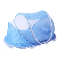 Nettes Sicherheits-Moskito netz mit Bettdecke und Kissen für Baby
