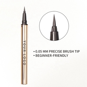 New Arrival Smooth Private Label <b>Pencil</b> Eyeliners Long Lasting Custom Logo Vegan Black <b>Waterproof</b> Liquid Eyeliner - Product Image 2