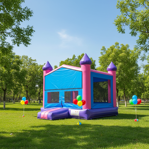 Château gonflable 13x13 ML Castello Gonfiabile Juegos Inflables Banner - Product Image 2