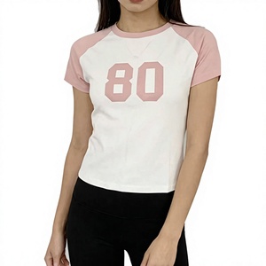 High Quality Women T-<b>Shirts</b> 100% Cotton Soft Breathable Comfortable Casual Tee OEM ODM Design Custom Logo Wholesale - Product Image 1