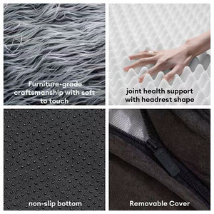 Cama para <span class=keywords><strong>Perro</strong></span> Tipo Sofá, Lavable, Acogedora y Suave, Estilo Vaquero - Product Image 6