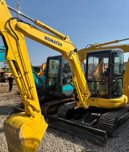 Excavatrice sur chenilles de petite taille KOMATSU PC55MR d'occasion de haute qualité, 5 tonnes, faible nombre d'heures de travail, pas de révision importante, vente chaude - Product Image 1