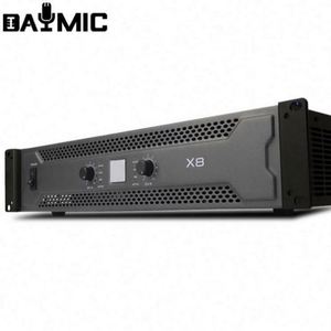 AOSHEN X Series 3 รุ่นต่างๆ กำลังวัตต์ที่แตกต่างกัน 2 แชนแนล เพาเวอร์แอมป์ขยายเสียงหลังแบบมืออาชีพ กำลังขับสูง เหมาะสำหรับทุกประเภทกิจกรรม - Product Image 4