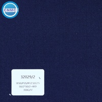 Tissu en Laine Mérinos Peignée 50% Laine Mérinos 35% Polyester R12.5 L2.5, 350 GSM Super 80s, en Stock, Vente en Gros pour Vestes et Blazers