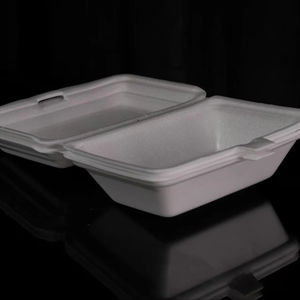 Caja de Comida, Contenedores de Servicio de Alimentos, Embalaje de Espuma, Cajas de Espuma para Llevar, Contenedor de Comida Desechable, Caja de Comida, Contenedores de Almuerzo, Lonchera - Product Image 1
