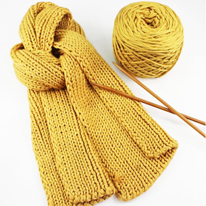 Fil à tricoter et à crocheter de haute qualité en coton laitier 200g, pelote 16 fils, mélange coton-acrylique pour écharpes - Product Image 6