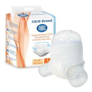 Sous-vêtements unisexes jetables, dessous pour hommes et femmes, jetables, logo privé, couches - Product Image 2