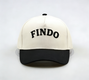 Gorra de Béisbol Deportiva de Sarga 100% Algodón con Logotipo Bordado en Relieve de 5 Paneles, Diseño Bicolor Vintage para Marca de Ropa - Product Image 3