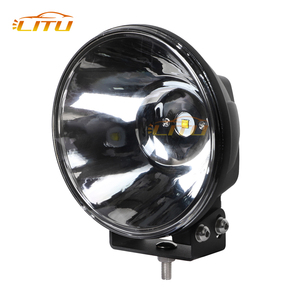 Super brillante 40W 7 pulgadas LED luces de conducción punto redondo conducción trabajo lámpara SUV camión todoterreno barco 12V 24V - Product Image 3