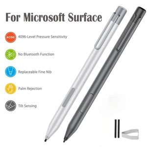ปากกาสไตลัสอัลลอยด์ สำหรับ Microsoft <span class=keywords><strong>Surface</strong></span> Go <span class=keywords><strong>Pro</strong></span> 7/6/<span class=keywords><strong>5</strong></span>/4/3/Book รองรับแรงกด 4096 ระดับ ป้องกันการสัมผัสโดยฝ่ามือ หน้าจอสัมผัสแบบแอคทีฟ ระบบแม่เหล็กไฟฟ้า - Product Image 2