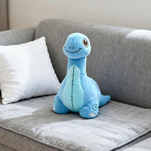 Jouet en peluche rhinocéros NFC personnalisé OEM, poupée animale de dessin animé Kawaii en silicone brodé anti-stress pour filles - Product Image 3