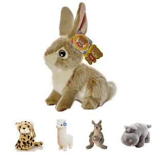 Plush Rabbit Toy Animal Plush Stuffed Weighted Toys Wholesale For Baby