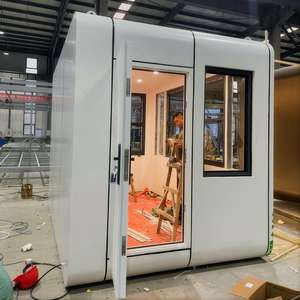 Centre d'accueil <span class=keywords><strong>des</strong></span> visiteurs de la cabine Apple préfabriquée pour le tourisme agricole avec zone de réception et mur d'affichage <span class=keywords><strong>des</strong></span> produits pour la ferme et le vignoble - Product Image 6