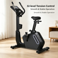 Bicicleta Estática Magnética K-FIT GS-8760BP, Equipo de Gimnasio Comercial de Alta Gama, Programable, Resistente, para Uso Doméstico